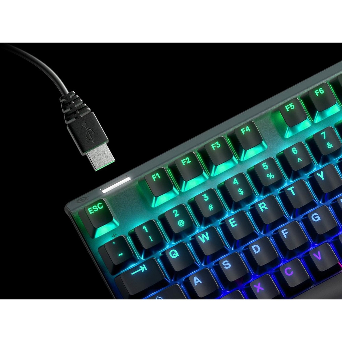 Clavier Gaming filaire SteelSeries Apex 7 Rouge Switch