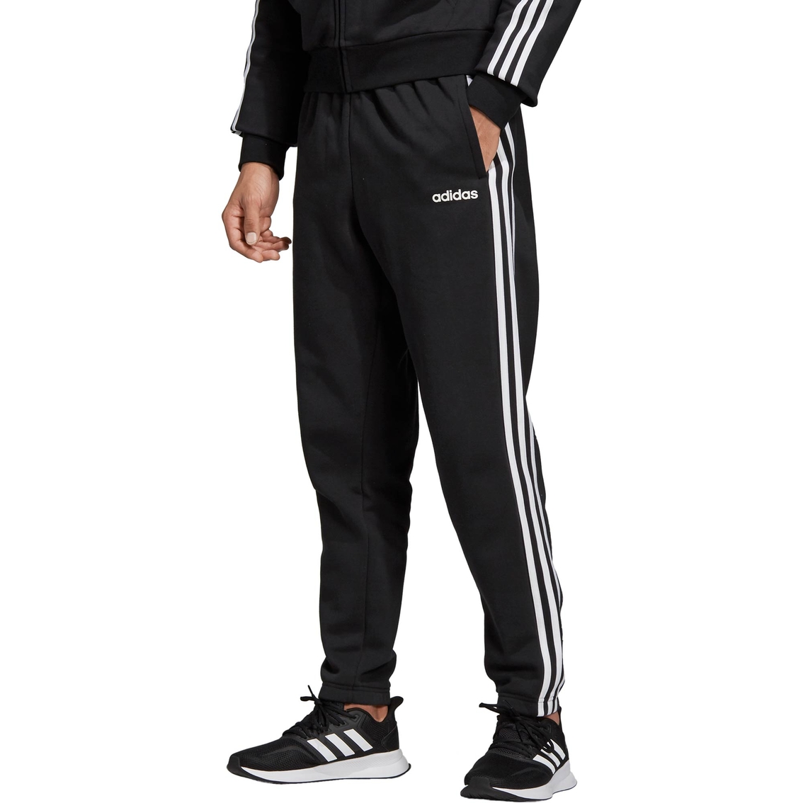 Adidas Essentials 3 Stripe Tapered Pants | Pants | Clothing ...