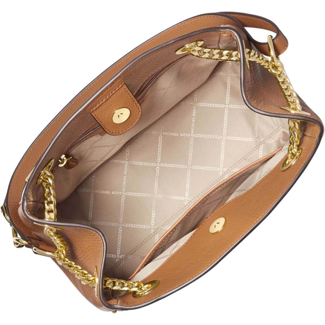 Michael Kors Women's Jet Set Chain Legacy Medium Convertible Satchel Bag  Brown | Shoulder Bags | Clothing & Accessories | Shop The Exchange