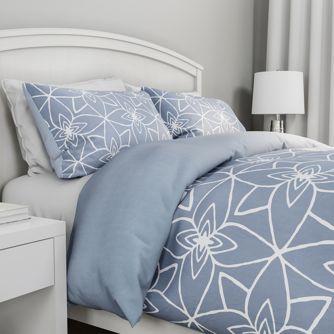 Lavish Home 3 pc. Comforter Set with Exclusive Stargaze Design - Image 3 of 7