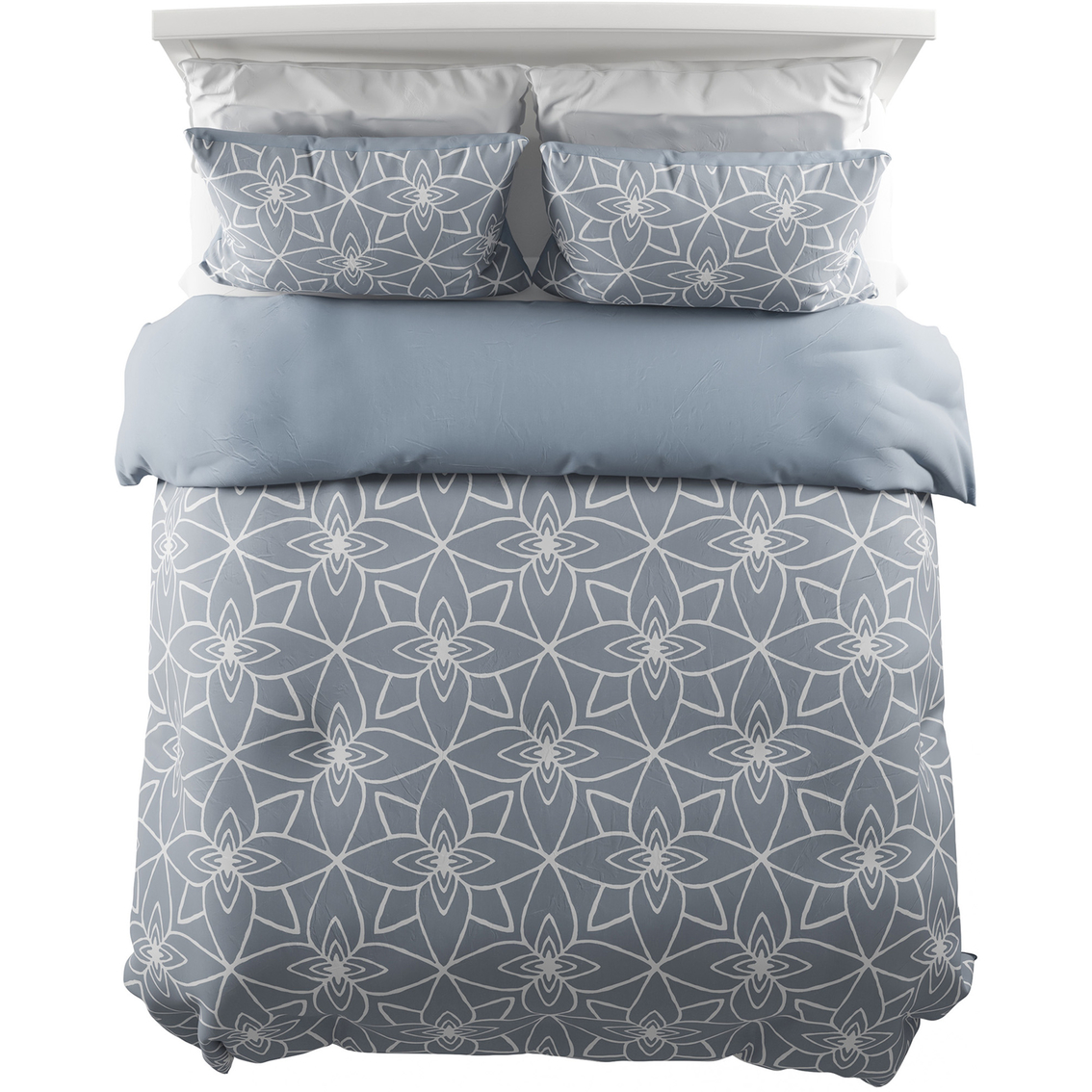Lavish Home 3 pc. Comforter Set with Exclusive Stargaze Design - Image 4 of 7