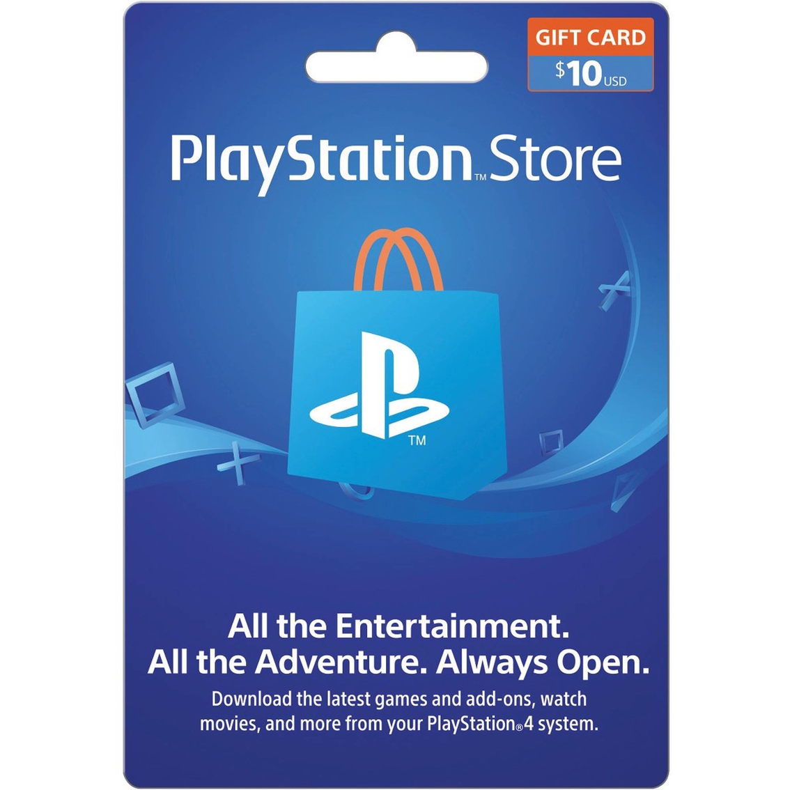 Sony Playstation Store $10 Gift Card, Music & Gaming, Food & Gifts