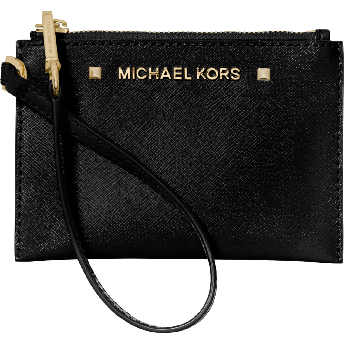 Michael Kors Karla Small Leather Wristlet | Wristlets, Clutches | Clothing  & Accessories | Shop The Exchange
