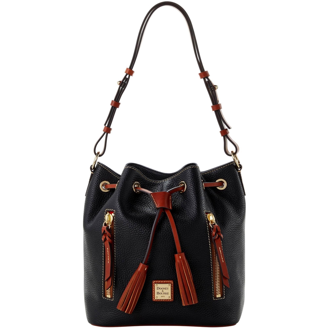 Dooney & Bourke Kendall Pebbled Leather Mini Drawstring Bag with
