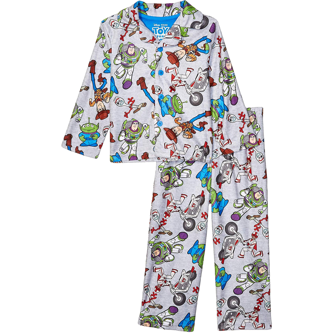 Toy Story Little Boys 2 Pc. Brushed Jersey Pajama Set | Boys 4-7x ...