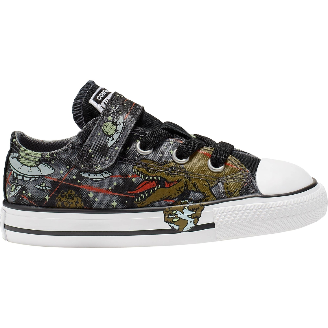Converse Toddler Boys Chuck Taylor All Star 1V Ox Shoe - Image 2 of 3