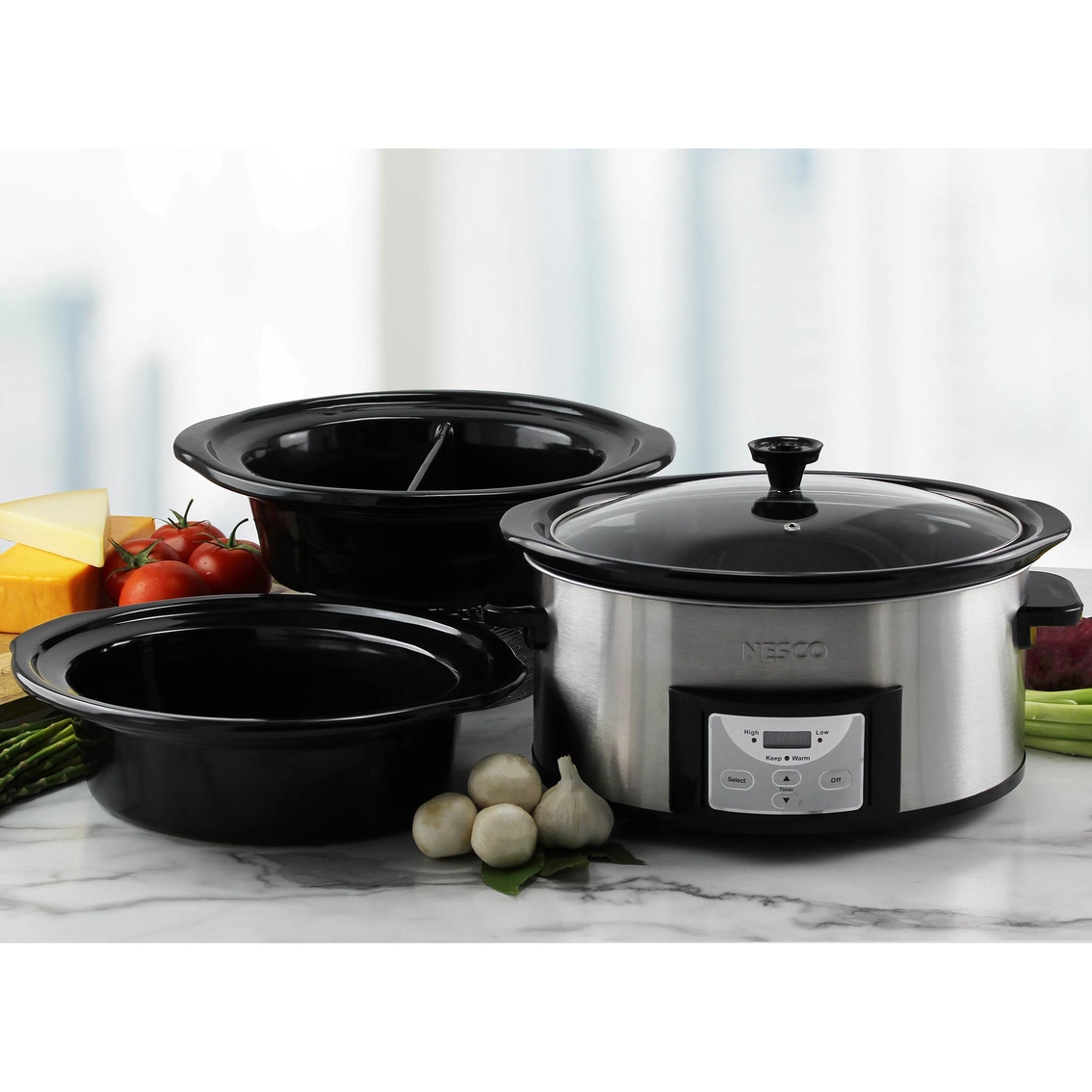 Add Color To Your Table With NESCO's Slow Cookers!