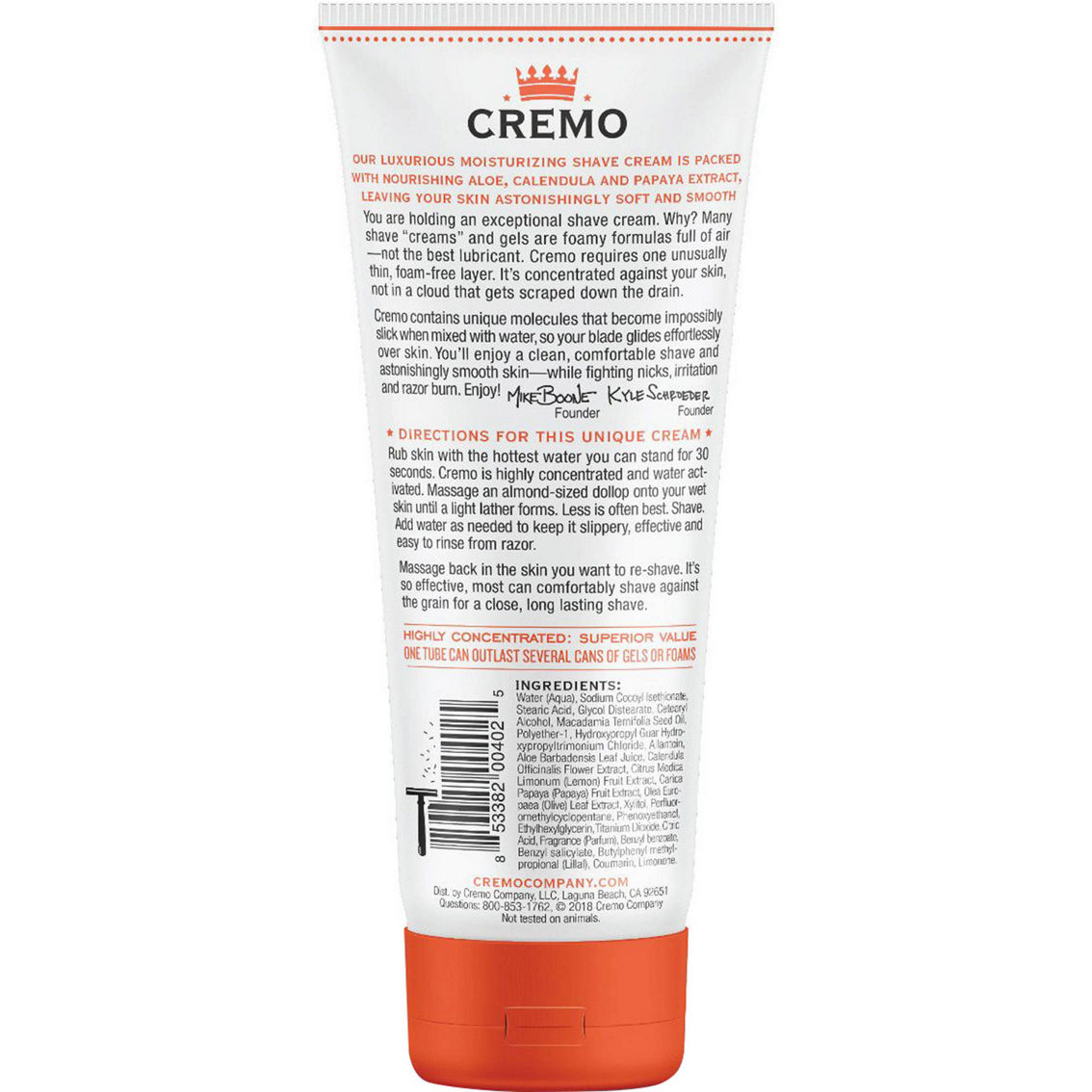 Cremo Coconut Mango Shave Cream for Women 6 oz. - Image 2 of 6