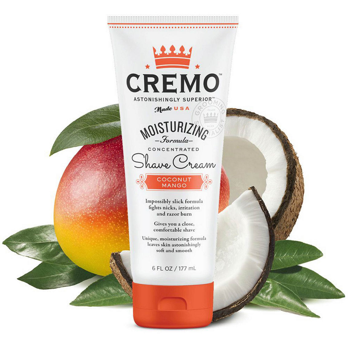Cremo Coconut Mango Shave Cream for Women 6 oz. - Image 3 of 6