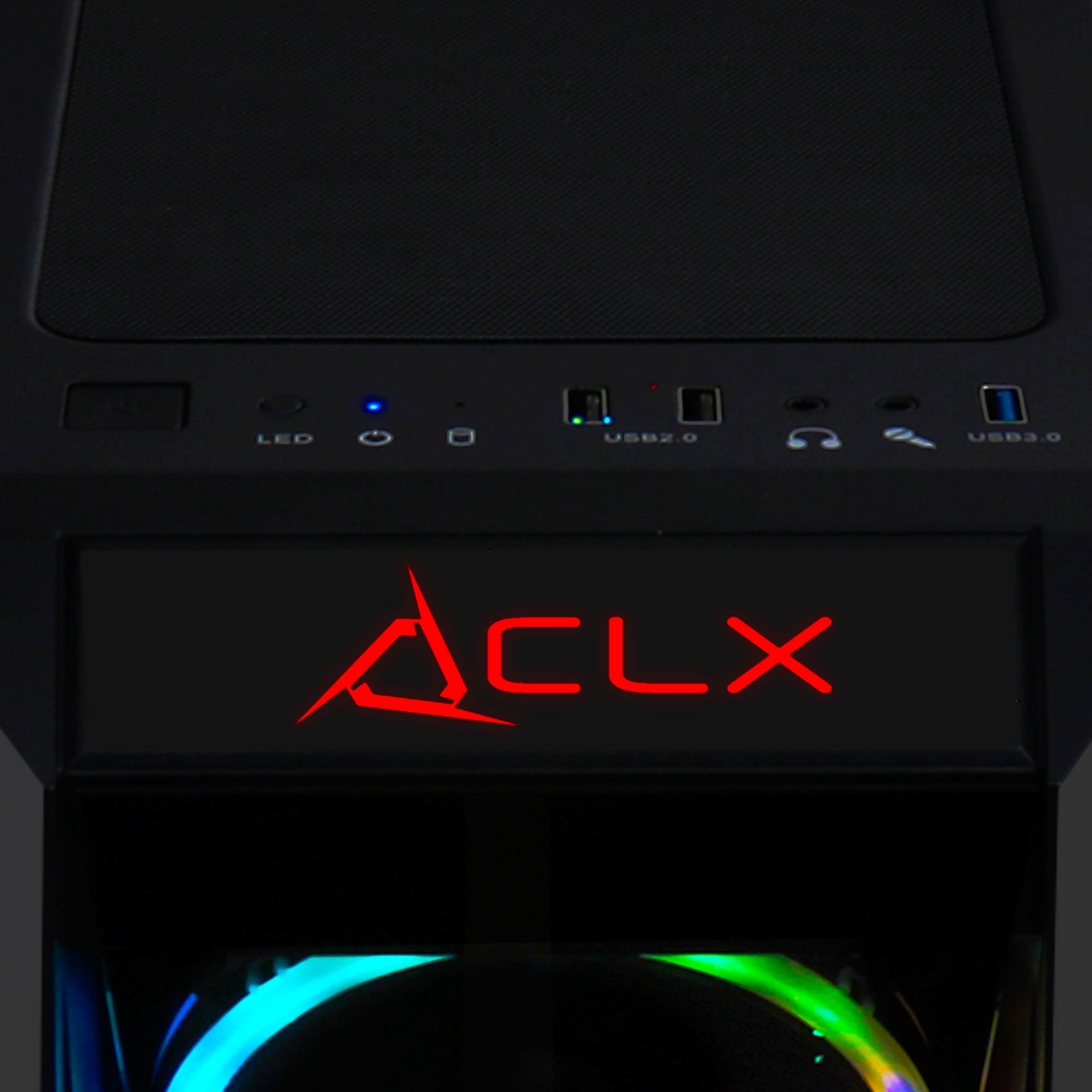 CLX SET VR-Ready AMD Ryzen 7 3.6GHz 16GB RAM 960GB SSD Gaming Desktop - Image 6 of 7