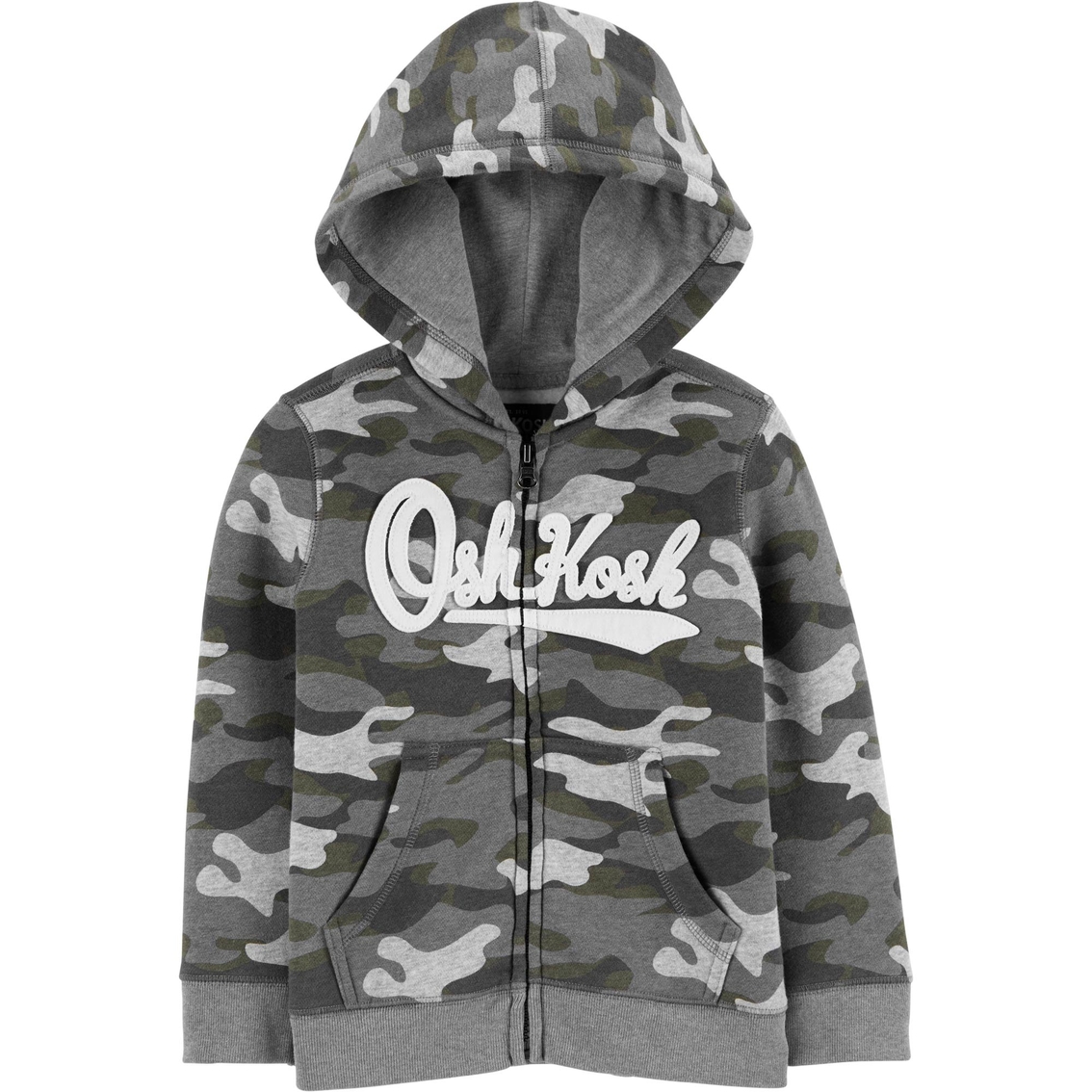 OshKosh BGosh Boys Zip-up Fleece Cozie Jacket