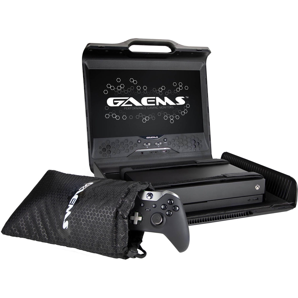 Gaems Sentinel Pro Xp 1080p Portable Gaming Monitor Hard Case