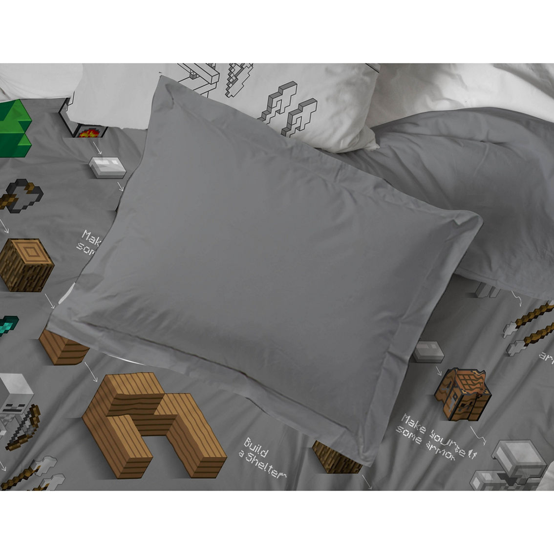 Minecraft Survive Twin Bed Set - Image 5 of 5