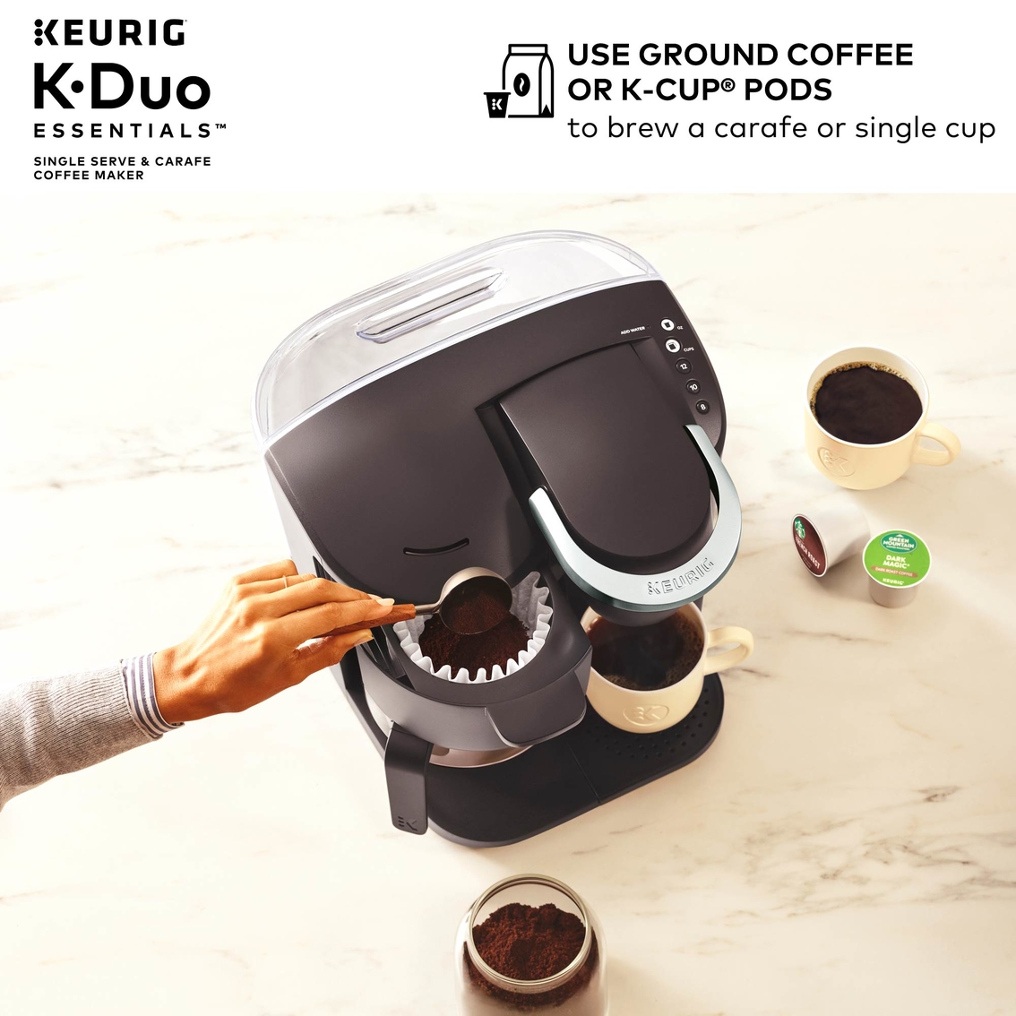 Keurig K-duo Single Serve And Carafe Coffee Maker