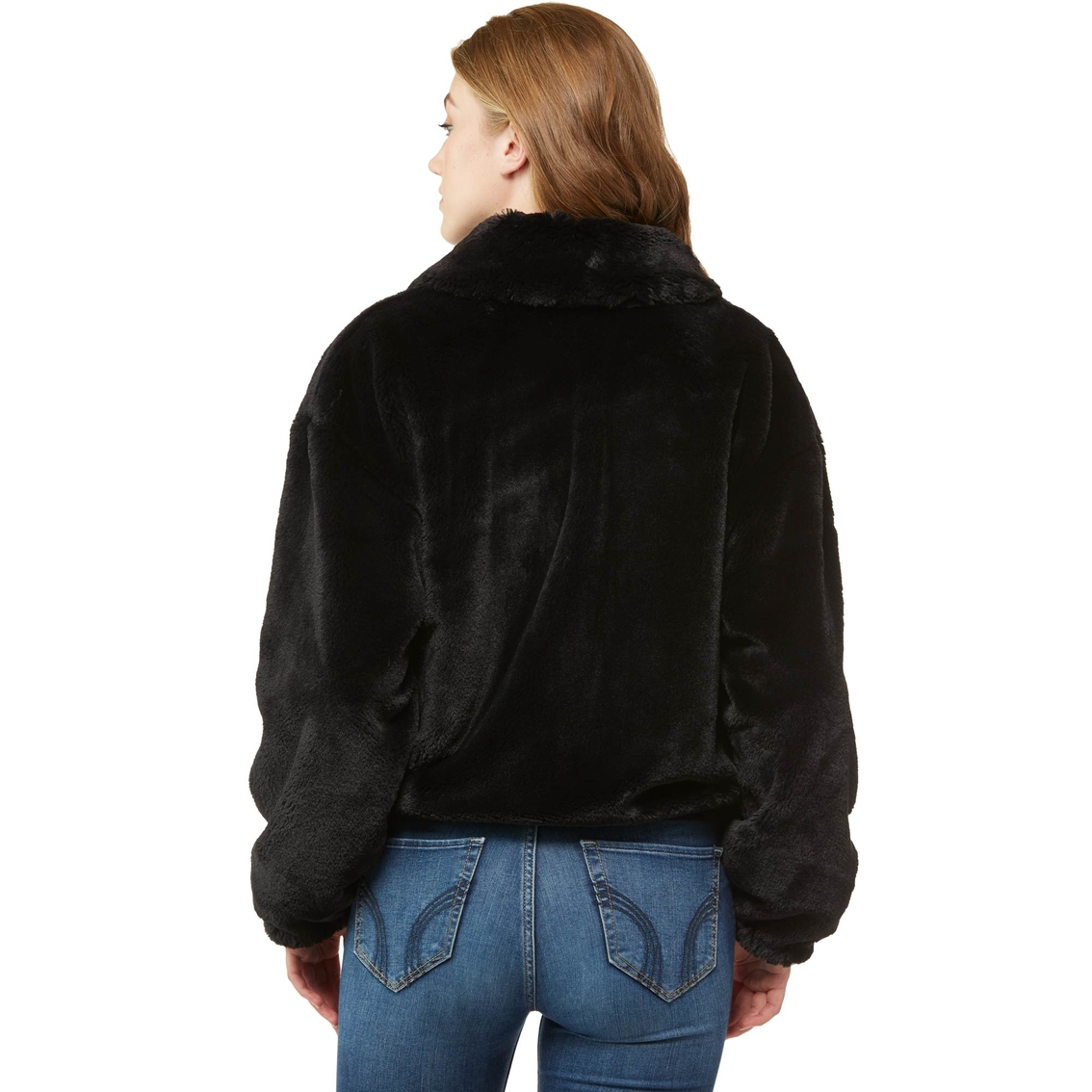 Lucky Brand Short Faux Fur Jacket, Coats
