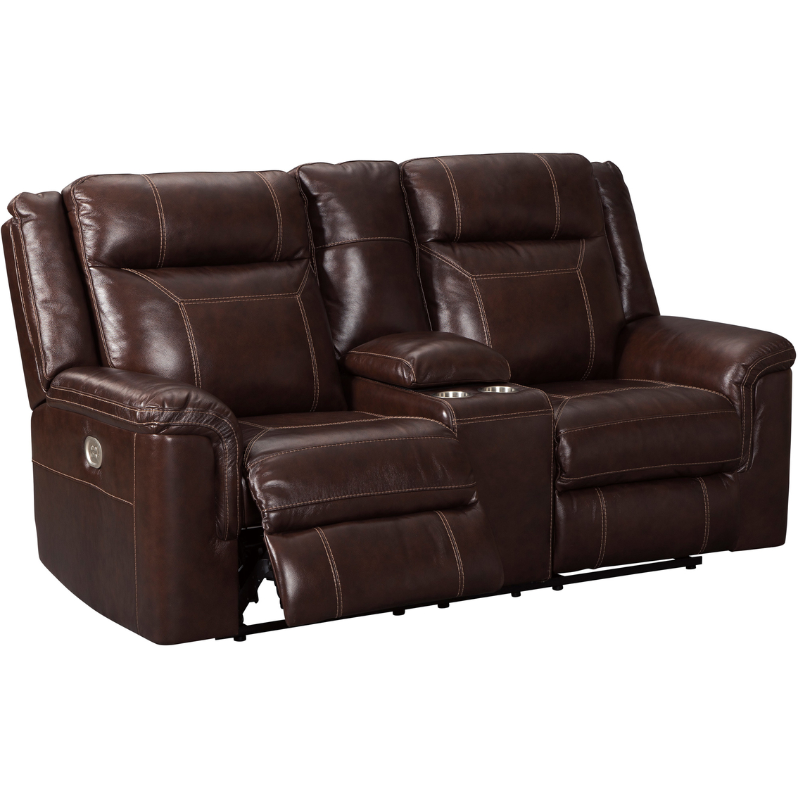 Wyline Power Reclining Loveseat With Console & Adjustable