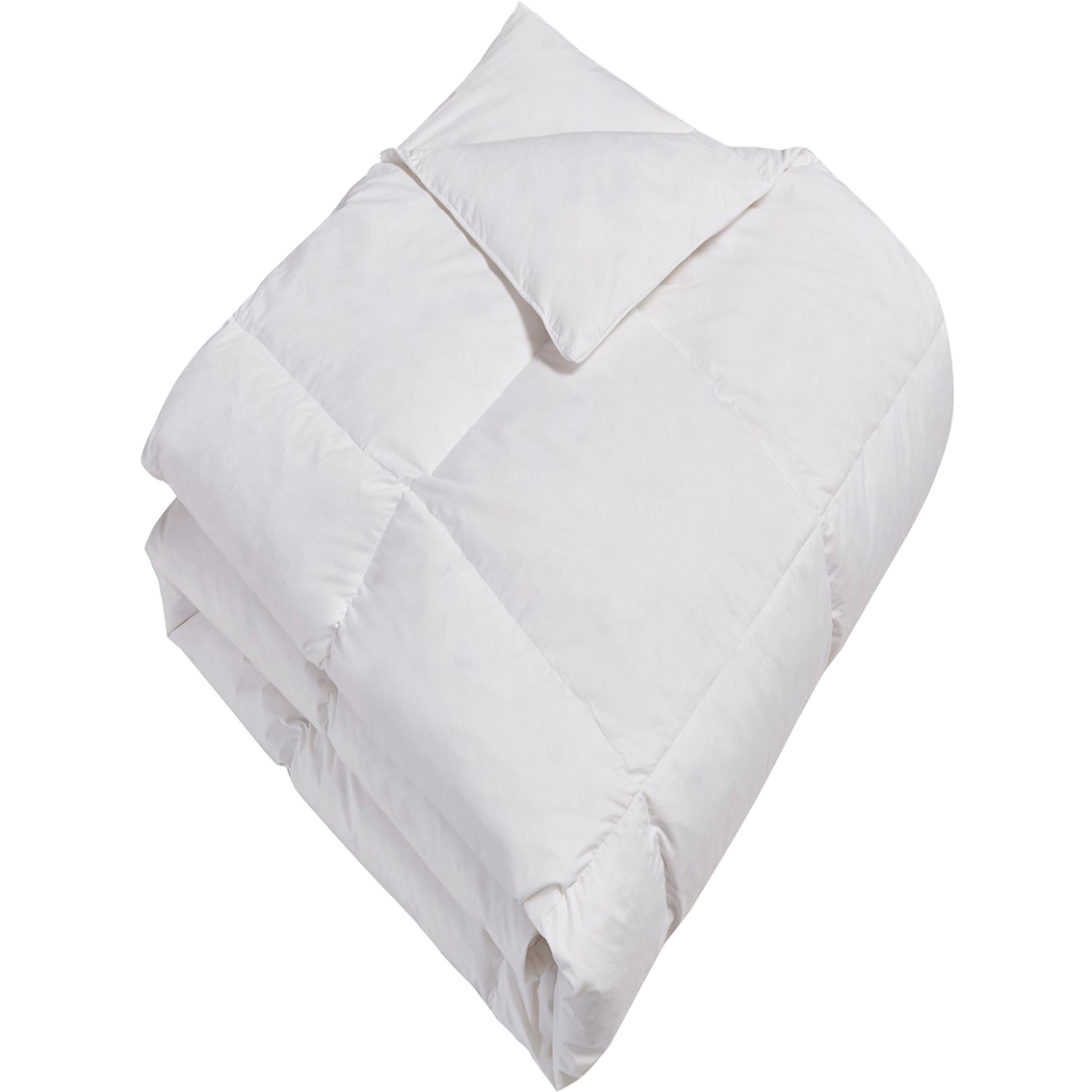 Kathy Ireland Home Essentials White Goose Feather And Down Comforter ...