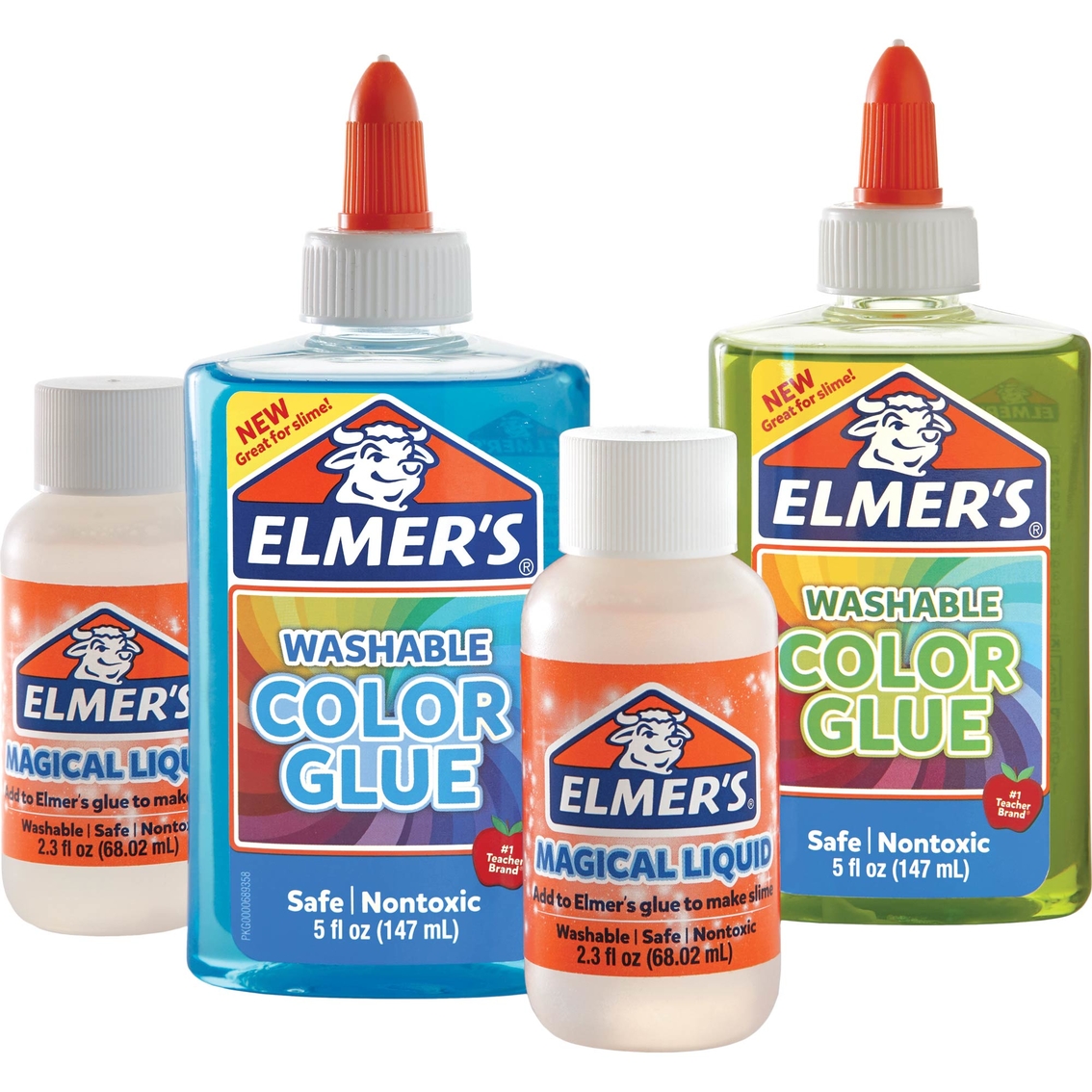 Elmer's Color Slime Kit, Arts & Crafts, Household