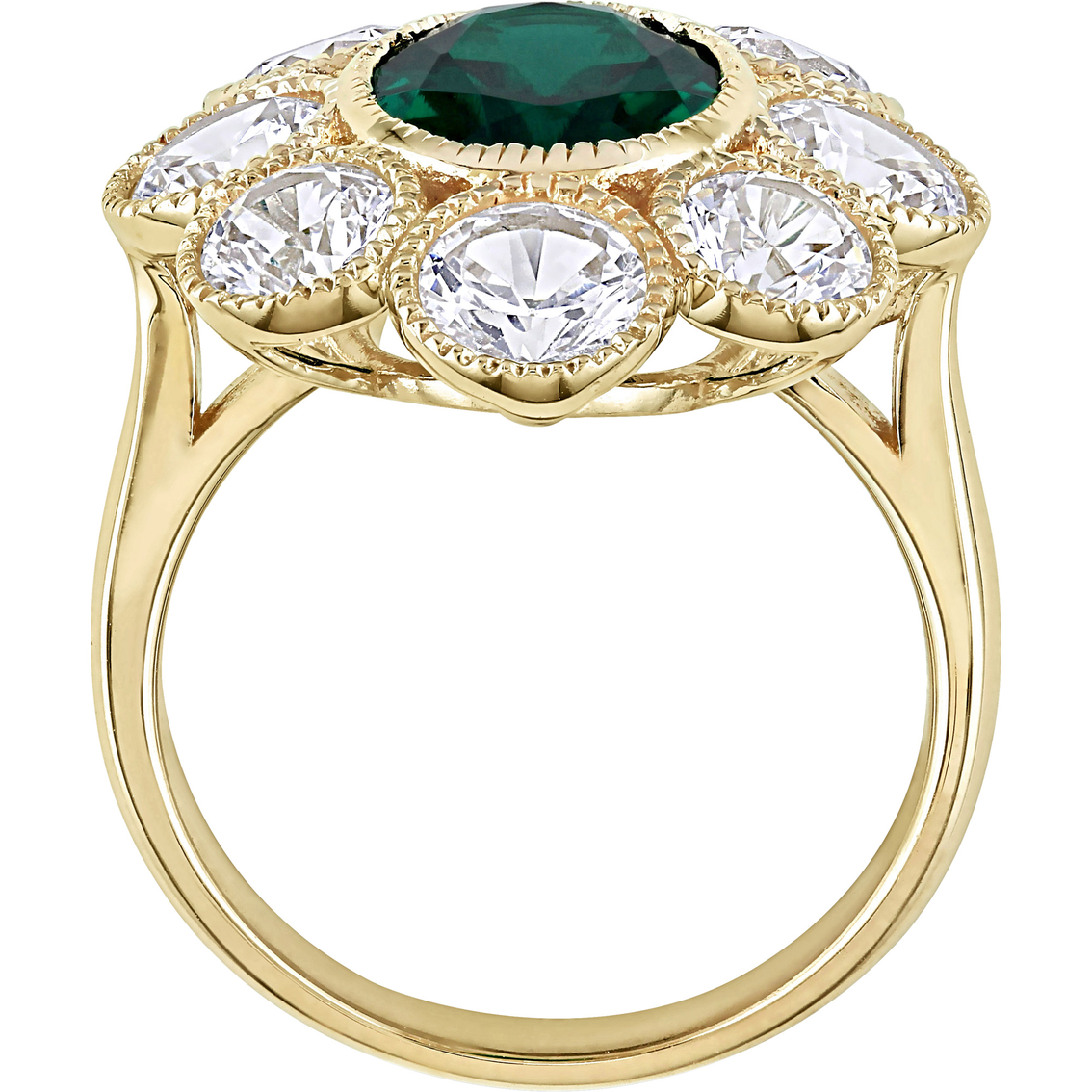 Smaragd  Ring Smaragde   585er  Gold  # 48 