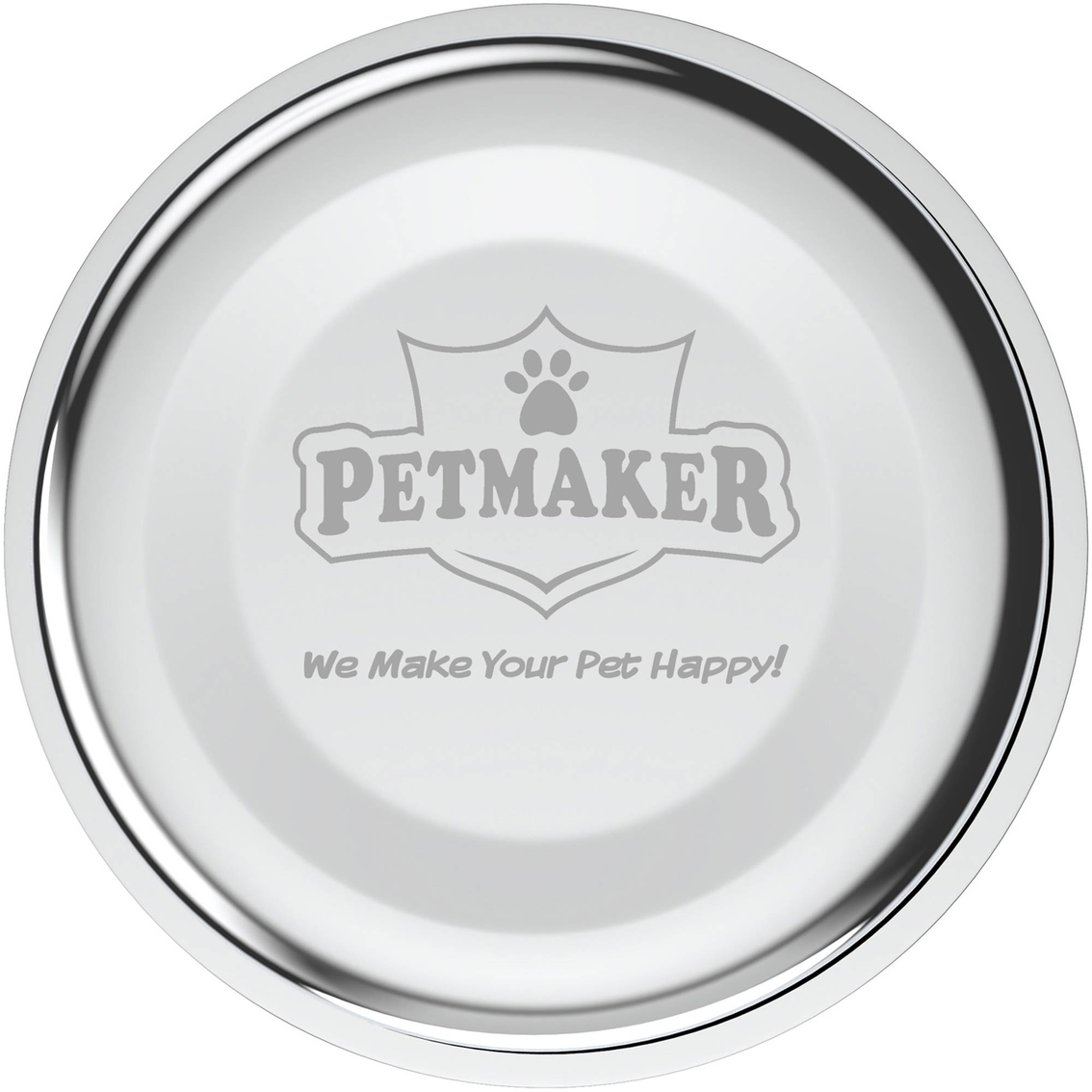 PETMAKER Stainless Steel Raised Food and Water Bowls with Decorative 3.5 in. Stand - Image 2 of 3
