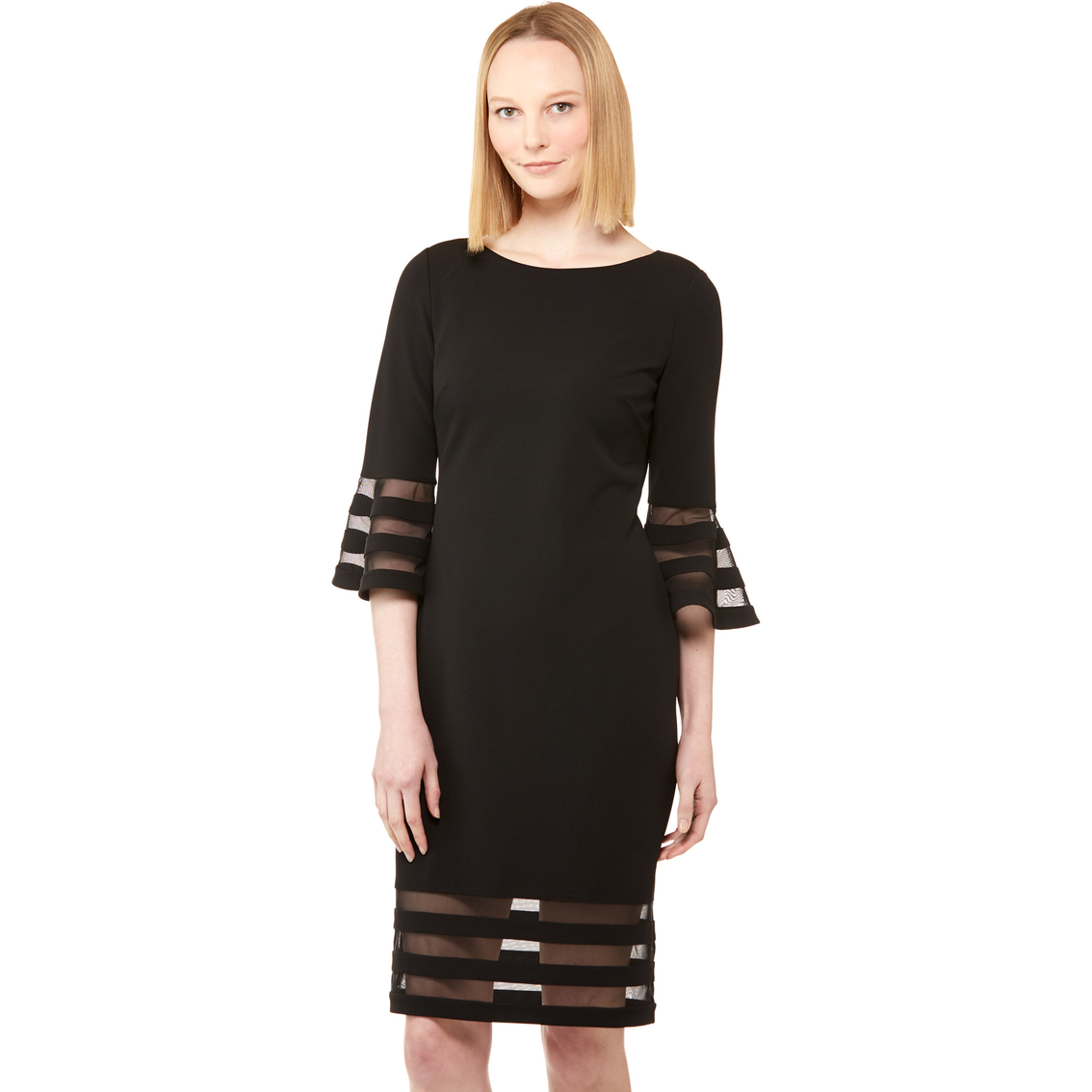 Calvin Klein Sheath Dress With Illusion Insets | Dresses | Clothing &  Accessories | Shop The Exchange