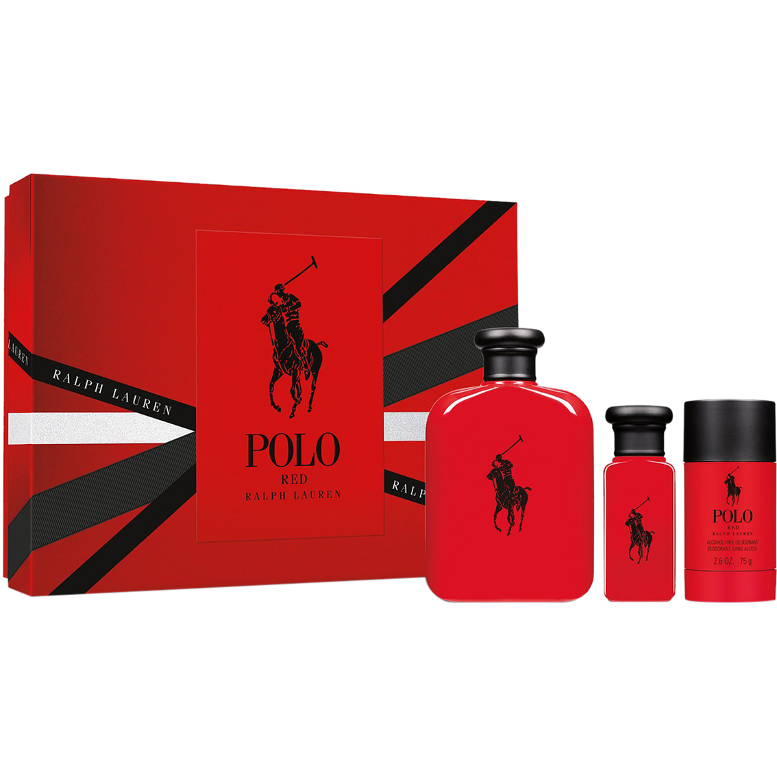 Ralph Lauren Polo Red 3 Pc. Gift Set | Gifts Sets For Him | Beauty ...