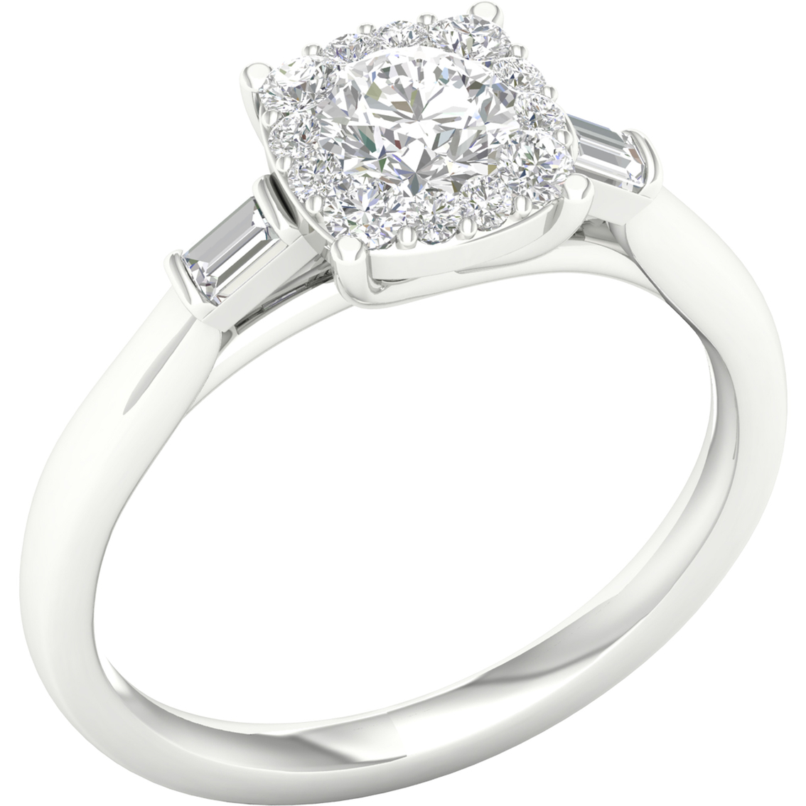 Endless Diamonds 14K White Gold 3/4 CTW Diamond Engagement Ring - Image 2 of 4