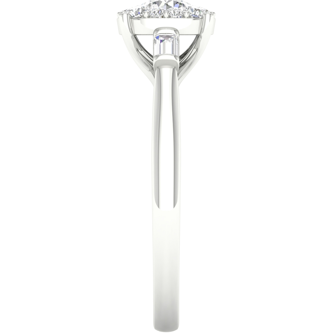 Endless Diamonds 14K White Gold 3/4 CTW Diamond Engagement Ring - Image 3 of 4