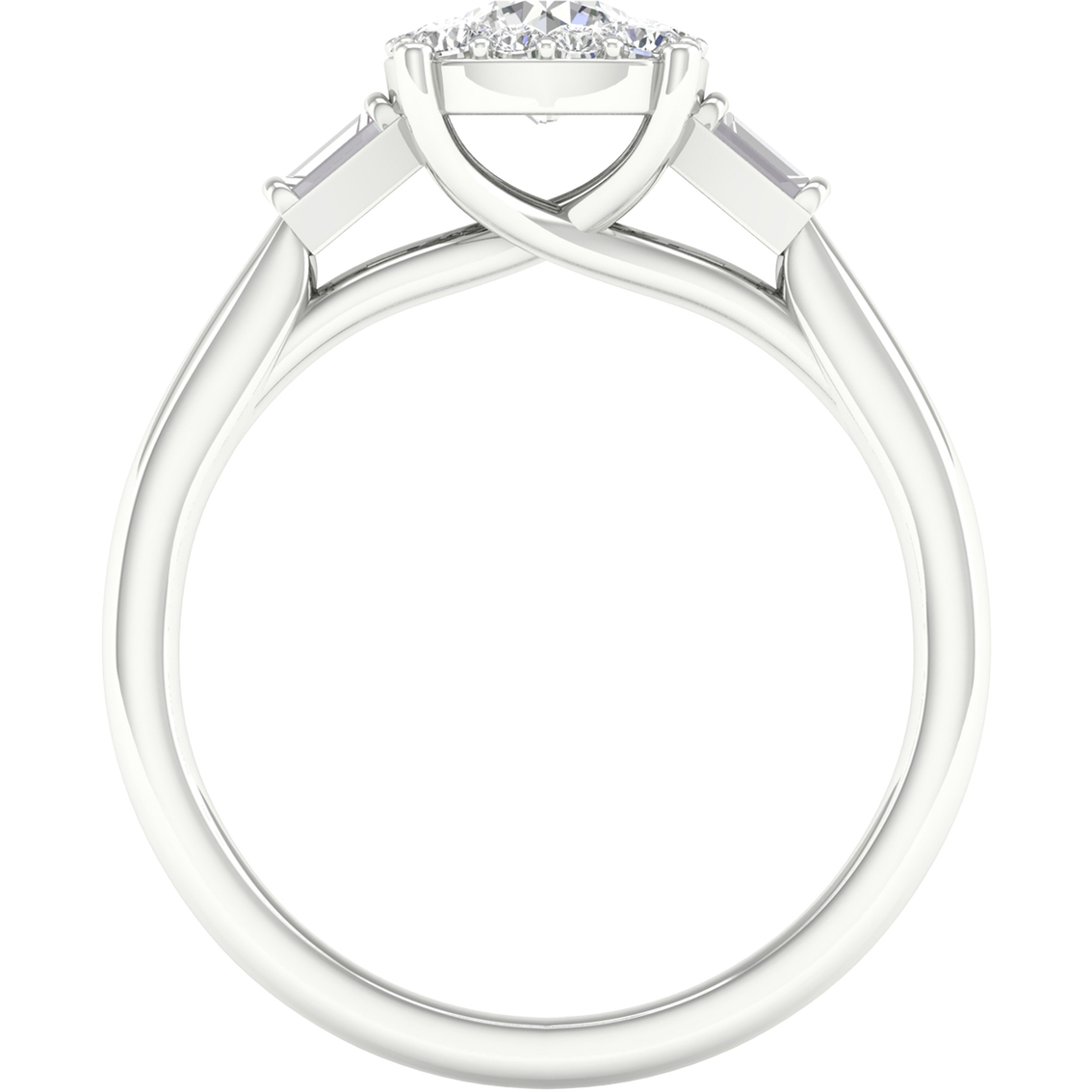 Endless Diamonds 14K White Gold 3/4 CTW Diamond Engagement Ring - Image 4 of 4