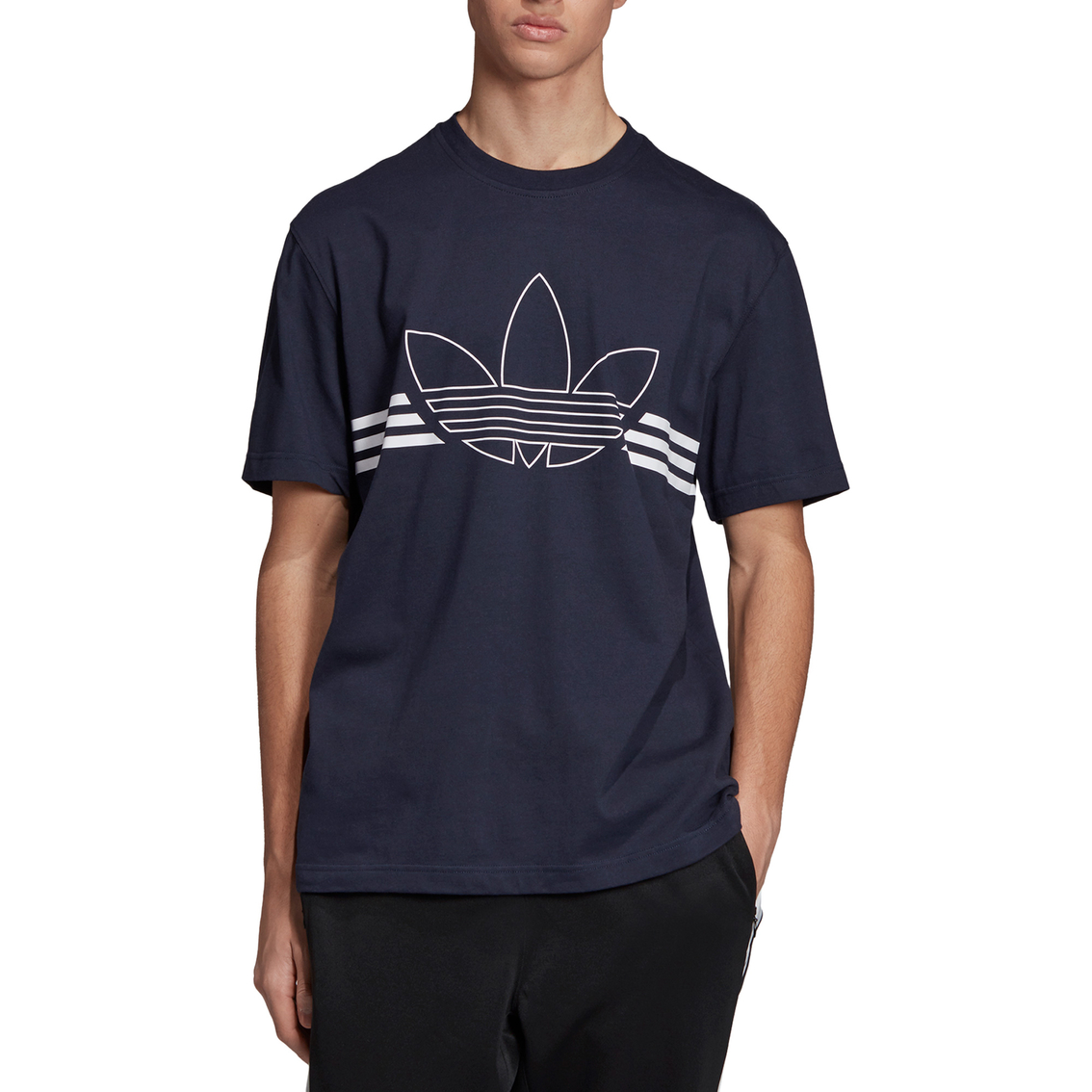 Adidas Outline Trefoil Tee | Shirts | Clothing & Accessories | Shop The ...