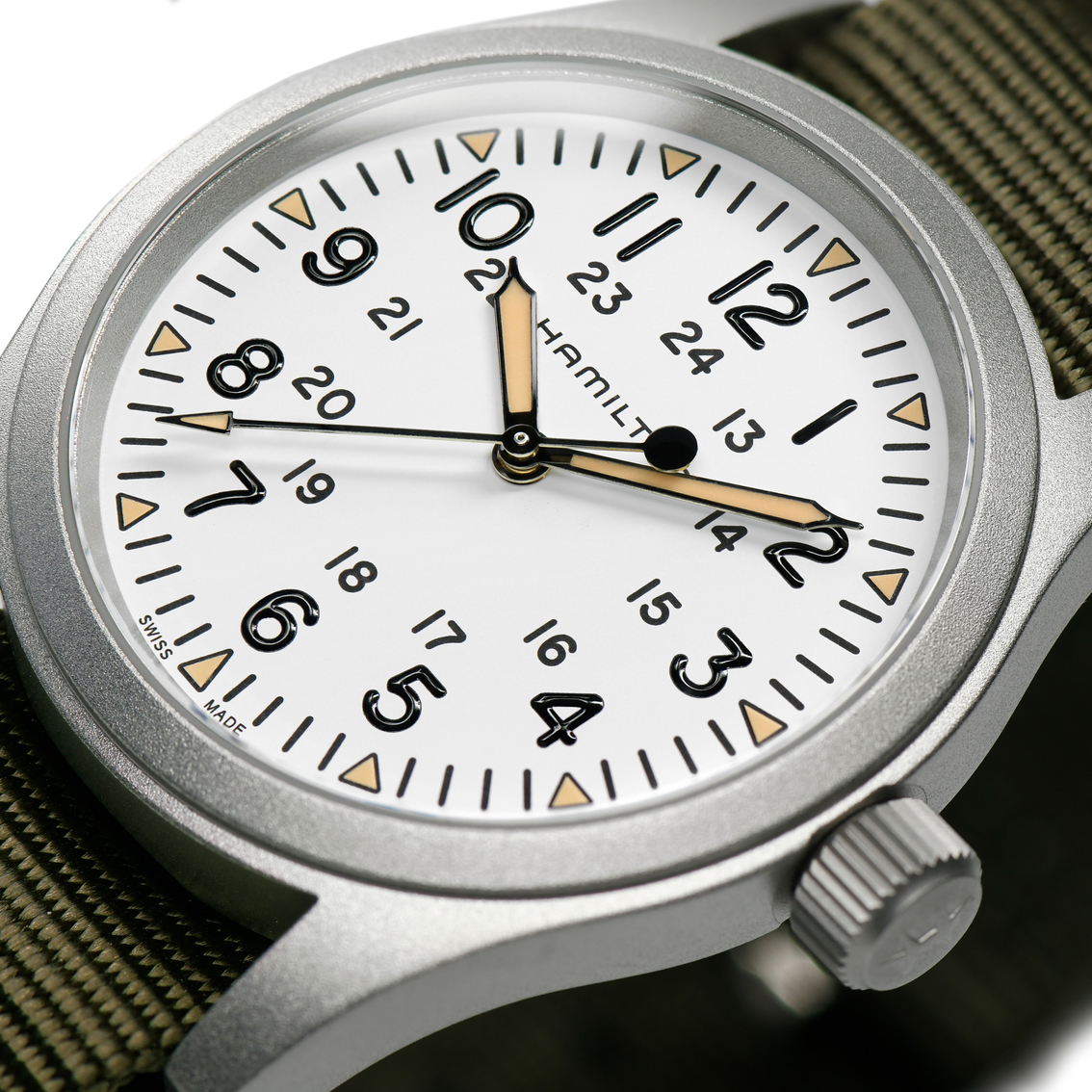 Hamilton Men's Khaki Field Mechanical Watch H69439411 - Image 4 of 5