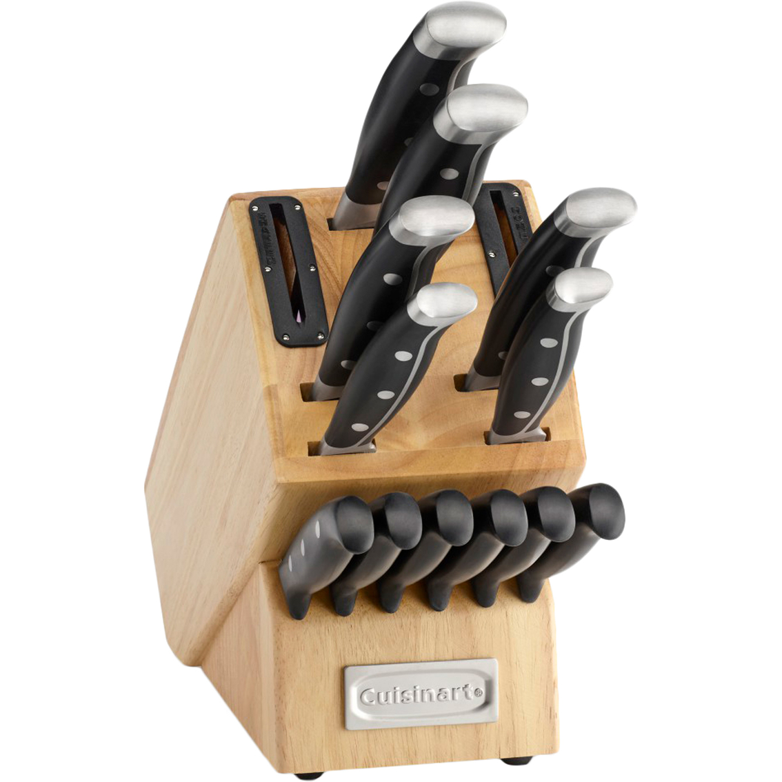 Cuisinart 15 Pc. Triple Rivet Built-In Sharpener Block Set Nitrogen Collection - Image 2 of 5