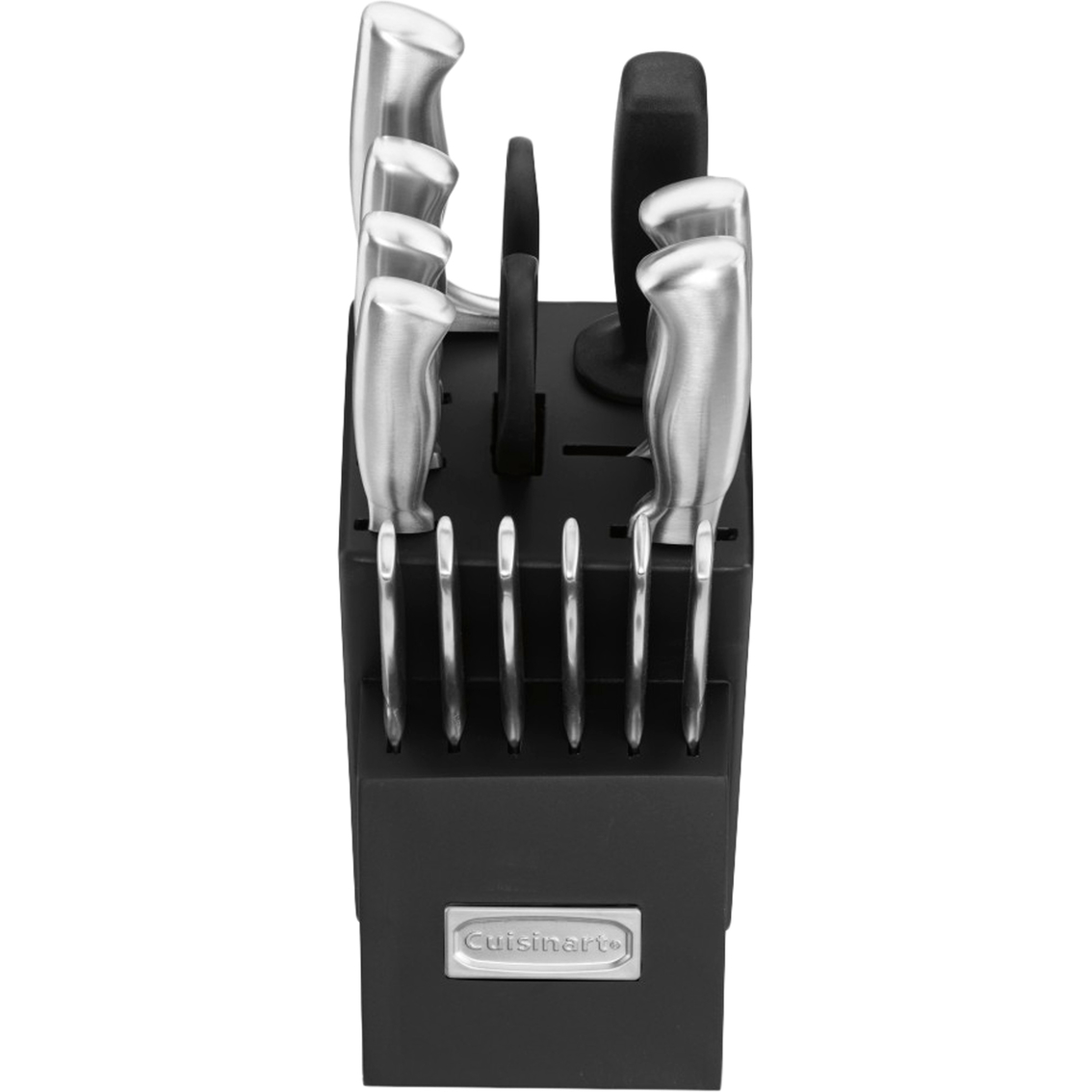 Cuisinart German Stainless Steel Hollow Handle Knife Block, Set of 15