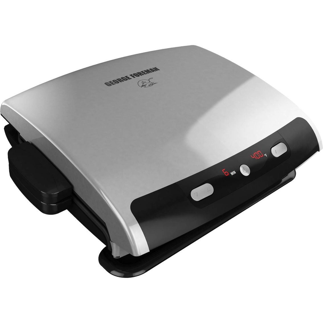 George Foreman 6 Serving Removable Plate Grill & Panini Grill