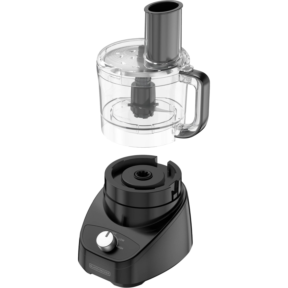 Black & Decker 3-In-1 Easy Assembly 8-Cup Food Processor