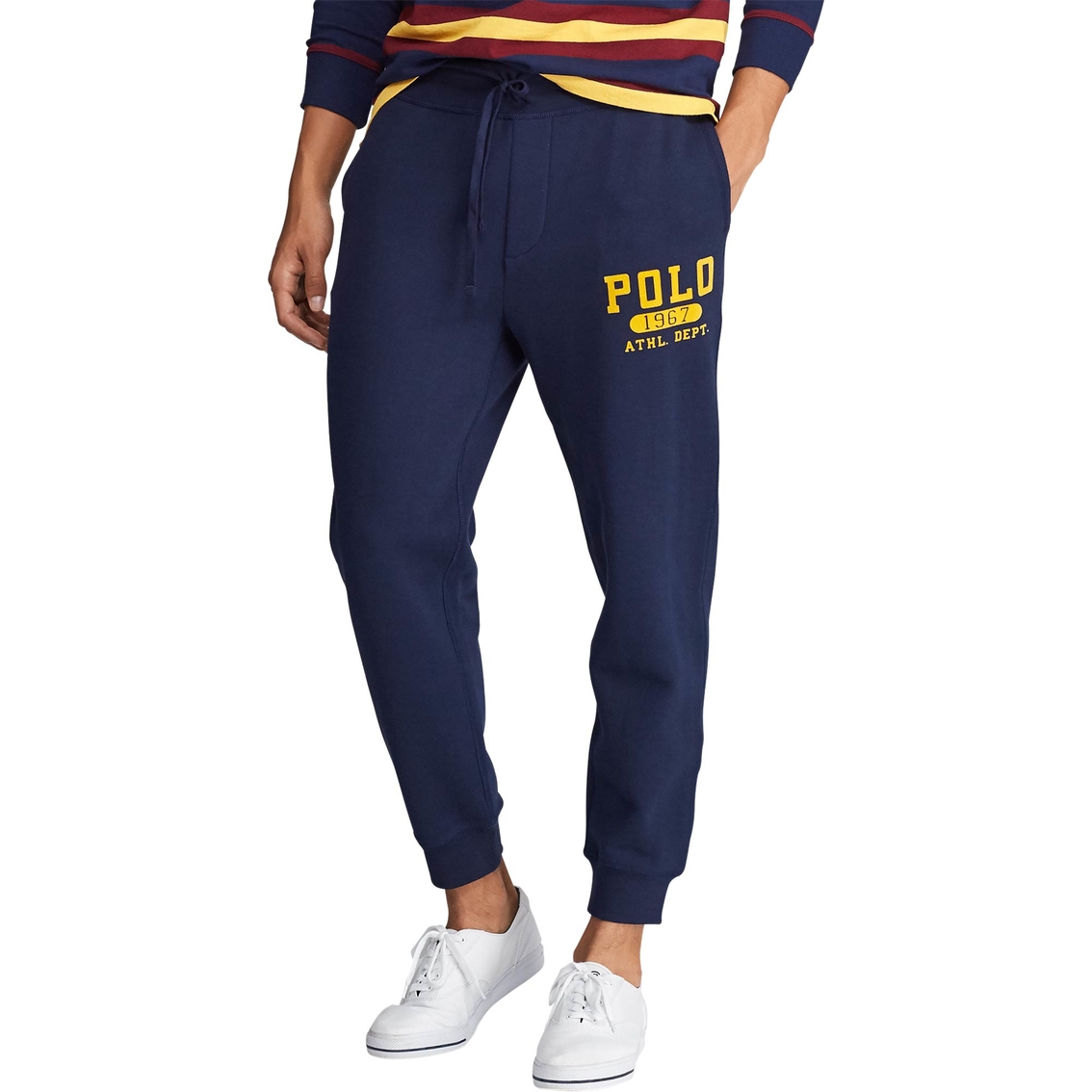 Polo Ralph Lauren Fleece Graphic Jogger Pants, Pants, Clothing &  Accessories