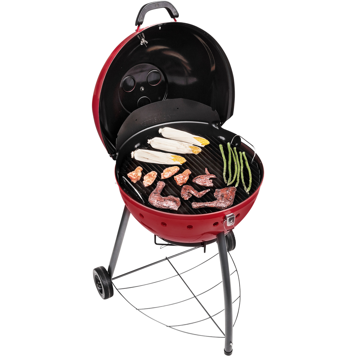 Char-Broil Red Kettleman Charcoal Grill - Image 4 of 5