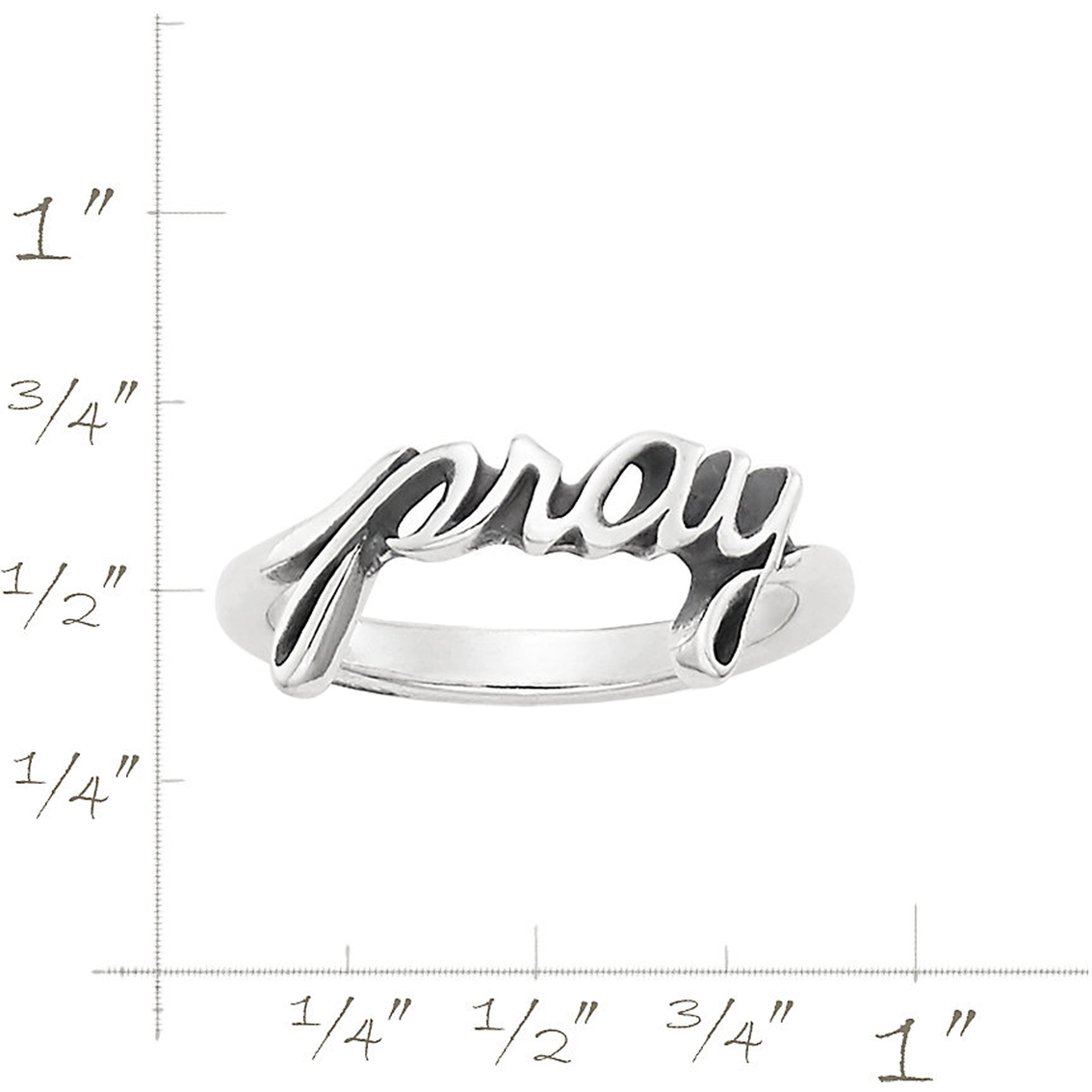 James Avery Pray Ring - Image 4 of 4