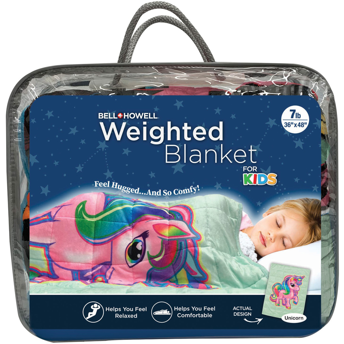 Bell & Howell Kids 7 Lb. Weighted Blanket | Blankets & Throws
