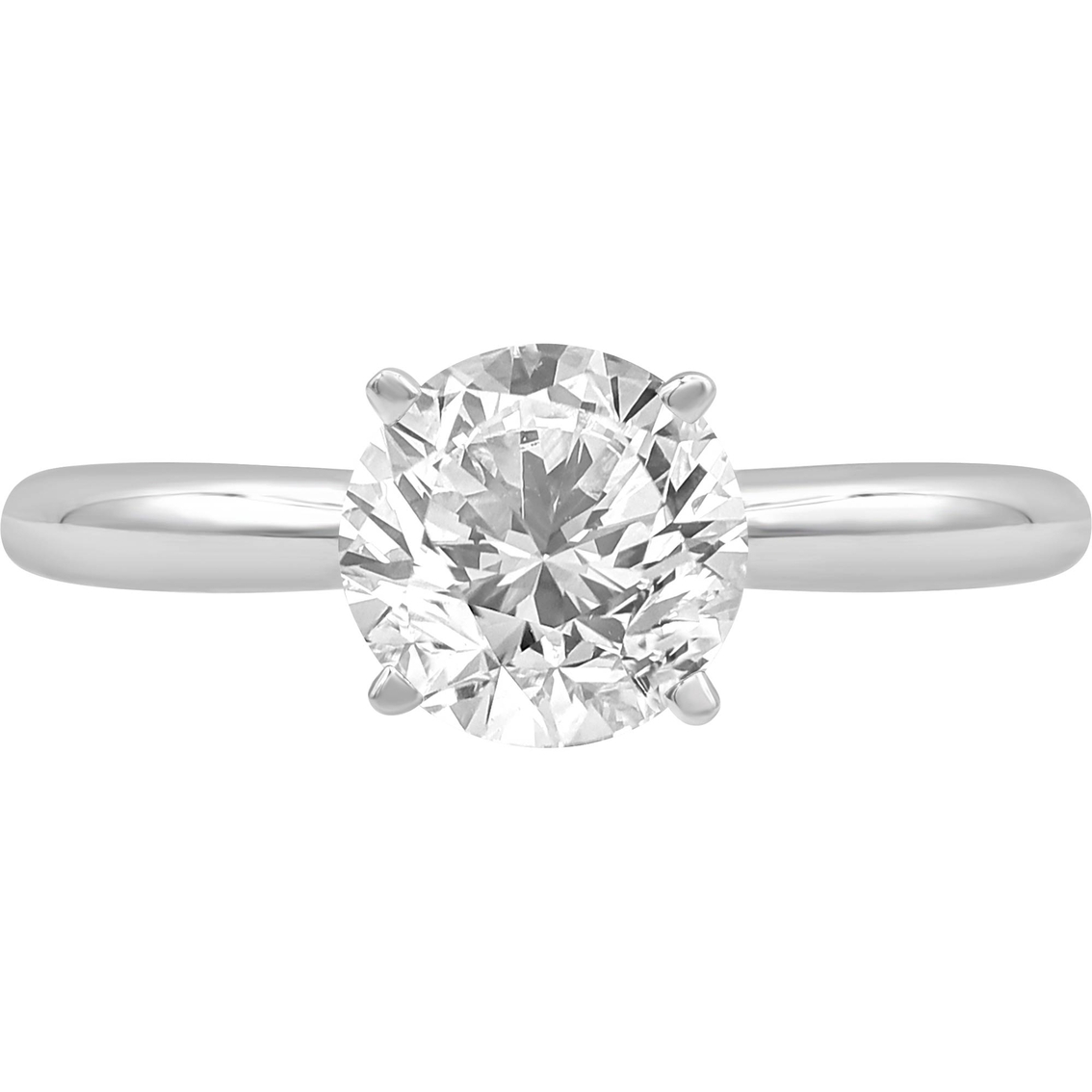 14K White Gold 1 1/2 ct. Diamond Solitaire Ring, Size 7 - Image 2 of 5
