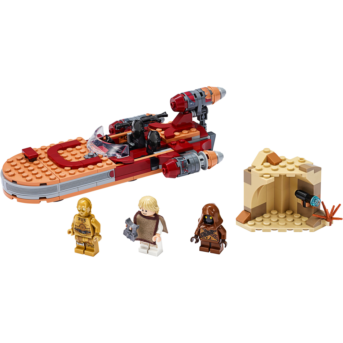 LEGO Star Wars Lukes X-34 Landspeeder - Image 2 of 2