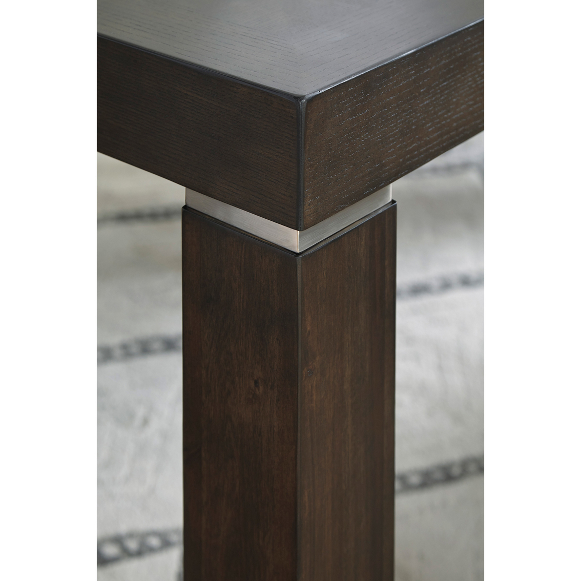 Signature Design by Ashley Hyndell Rectangular Dining Room Extension Table - Image 3 of 4