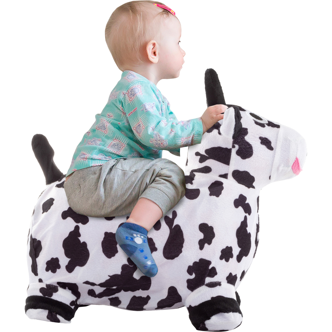 Happy Trails Inflatable Bouncy Cow - Image 7 of 8