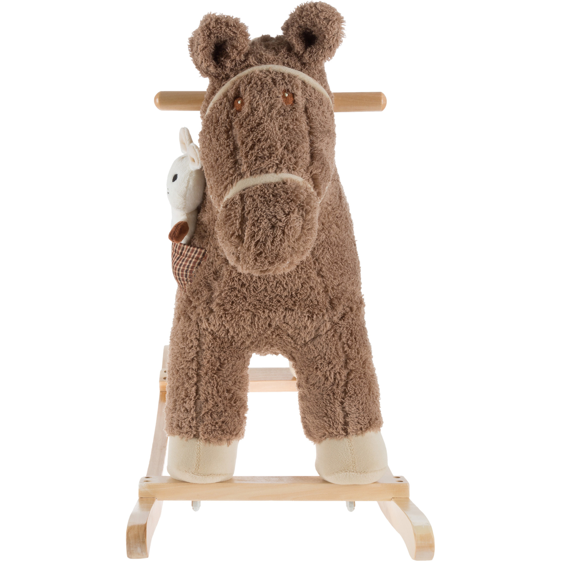 Happy Trails Rocking Horse with Removable Friend - Image 4 of 9