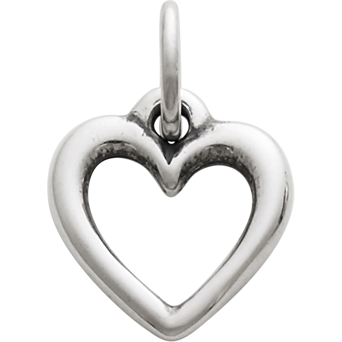 James Avery Sterling Silver Open Wire Heart Charm | Silver Charms ...