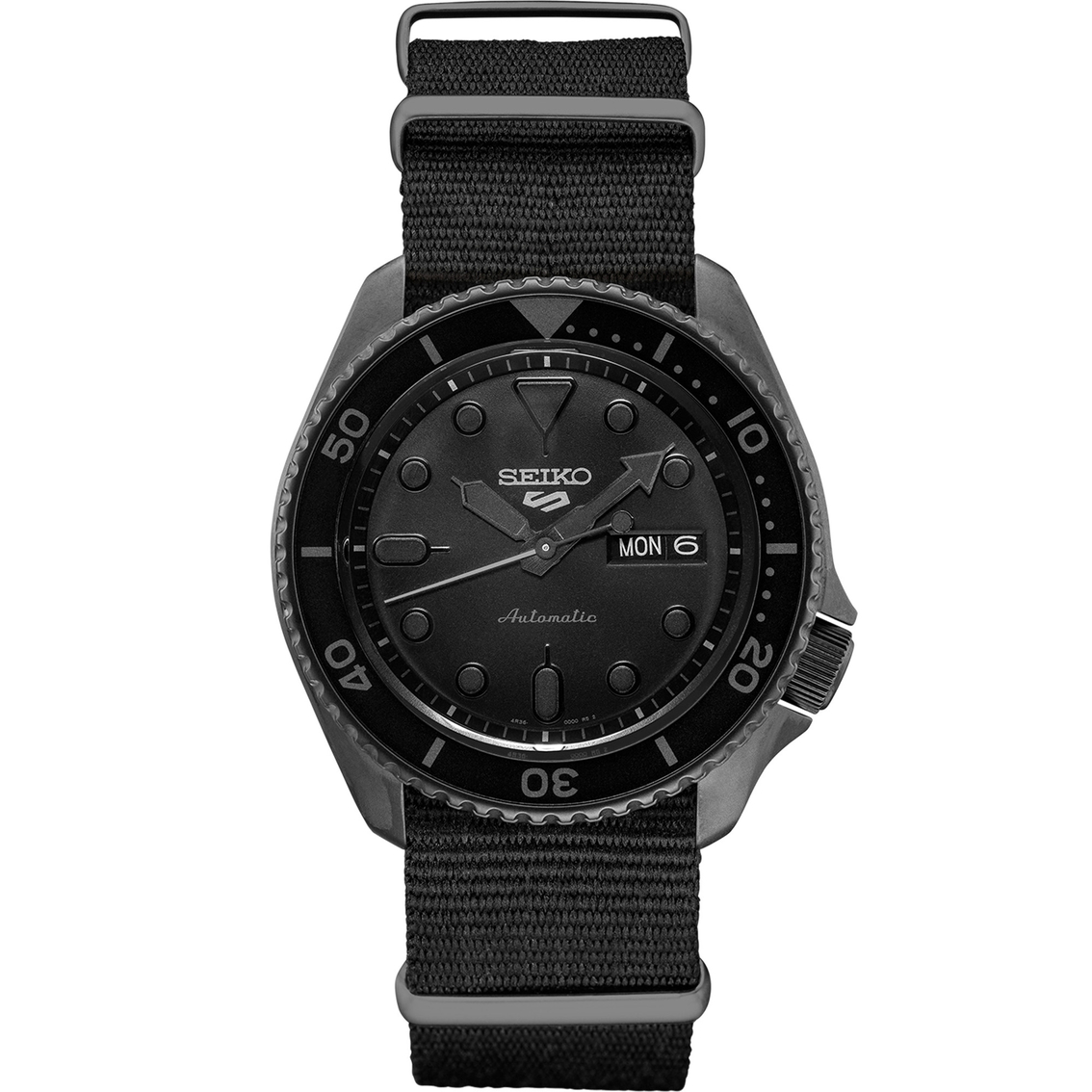 Seiko Men's Sports Series 5 Automatic Black Pvd Stainless Steel Watch  Srpd79 | Non-metal Band | Jewelry & Watches | Shop The Exchange