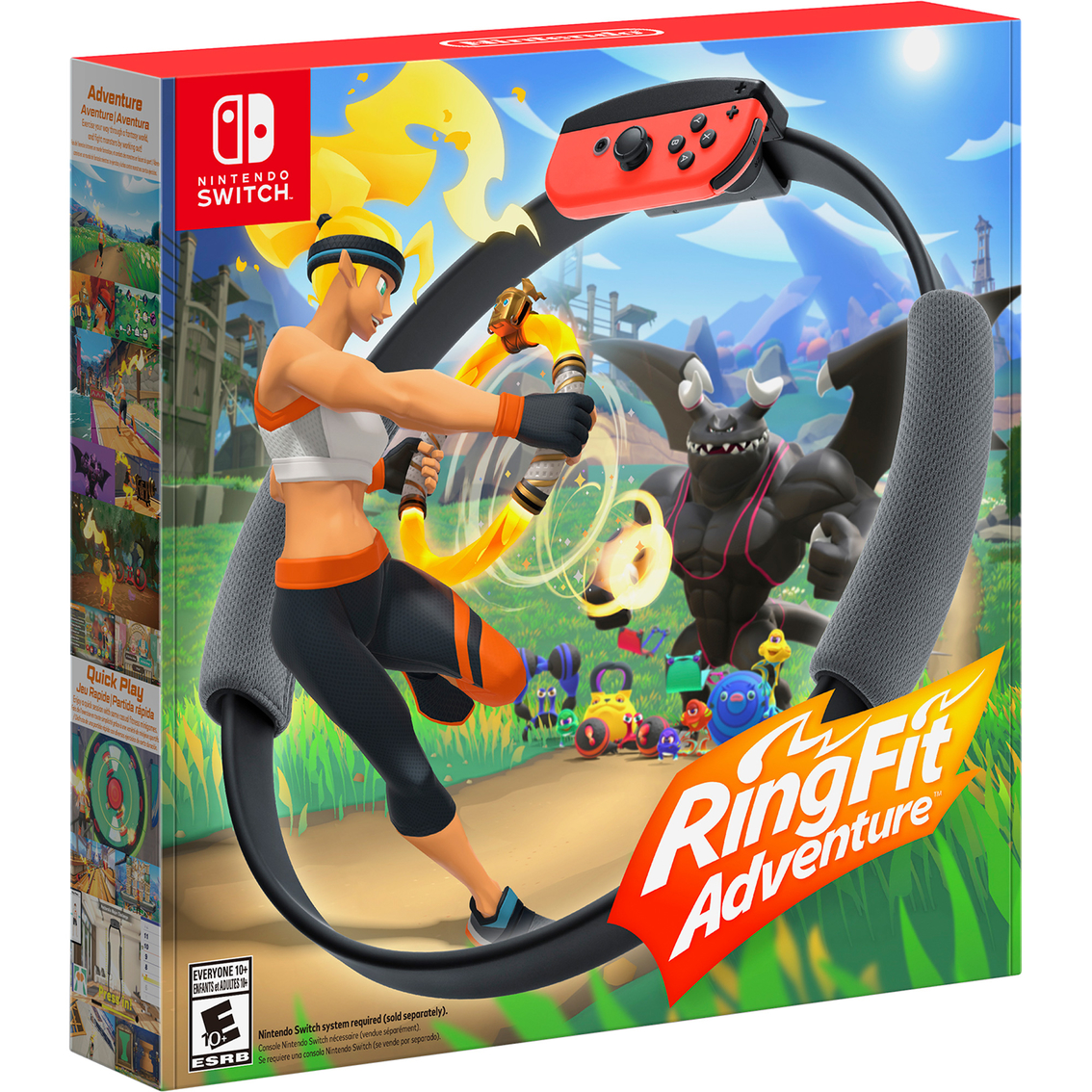Nintendo Switch Console - Ring Fit Adventure Edition