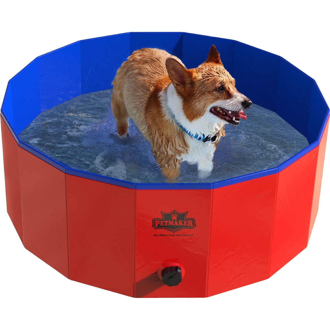 Petmaker Collapsible Pet Dog Pool and Bathing Tub - Image 5 of 8