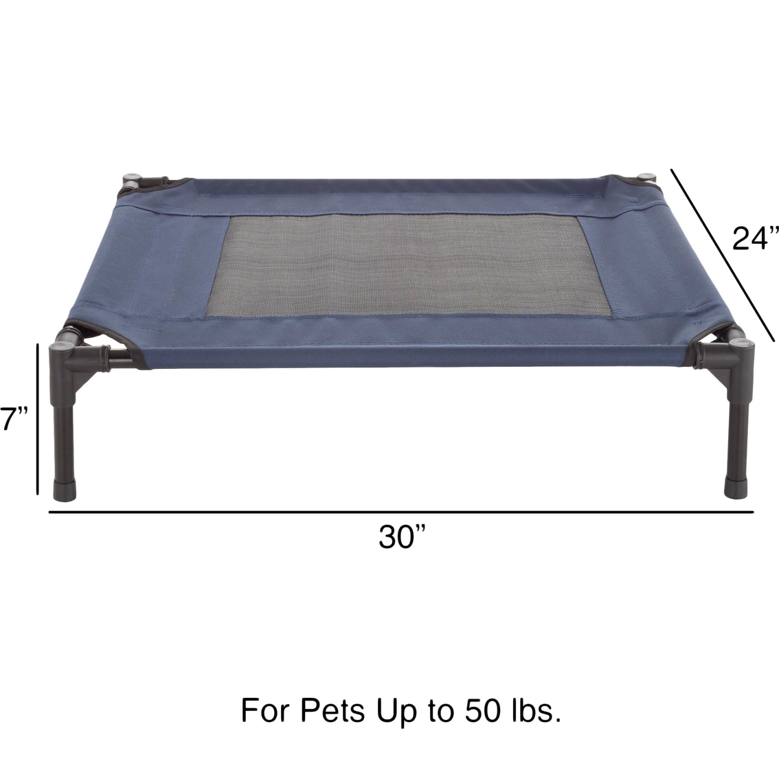 Petmaker Elevated Pet Bed with Mesh Center Panel - Image 3 of 8