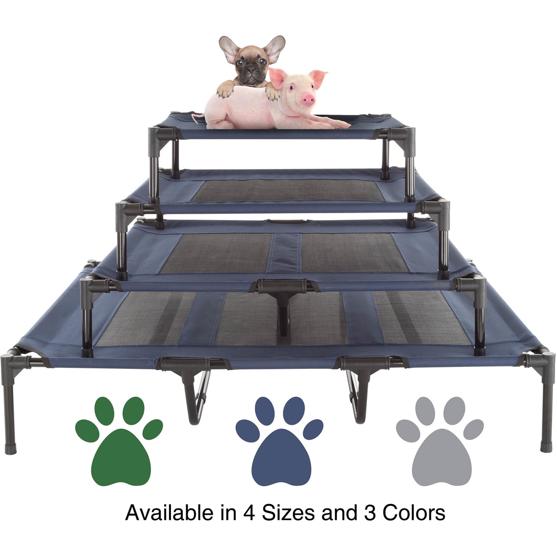 Petmaker Elevated Pet Bed with Mesh Center Panel - Image 7 of 8